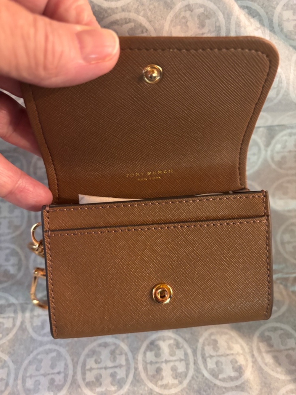 Tory Burch small wallet brown NWOT - Picture 2 of 4